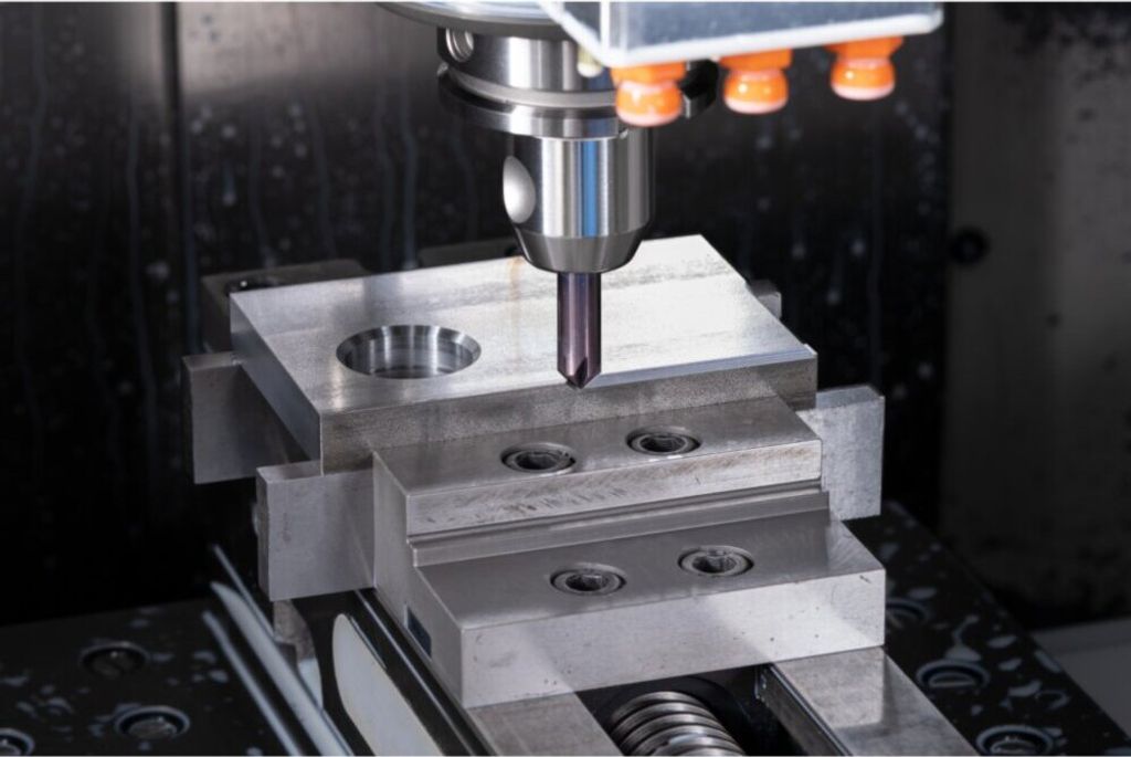 PFERD TOOLS VHM Entgratfräser 4 Schneiden 90° Ø 6 mm TiAlN Schaft HB Universal Line Anfasen Entgraten