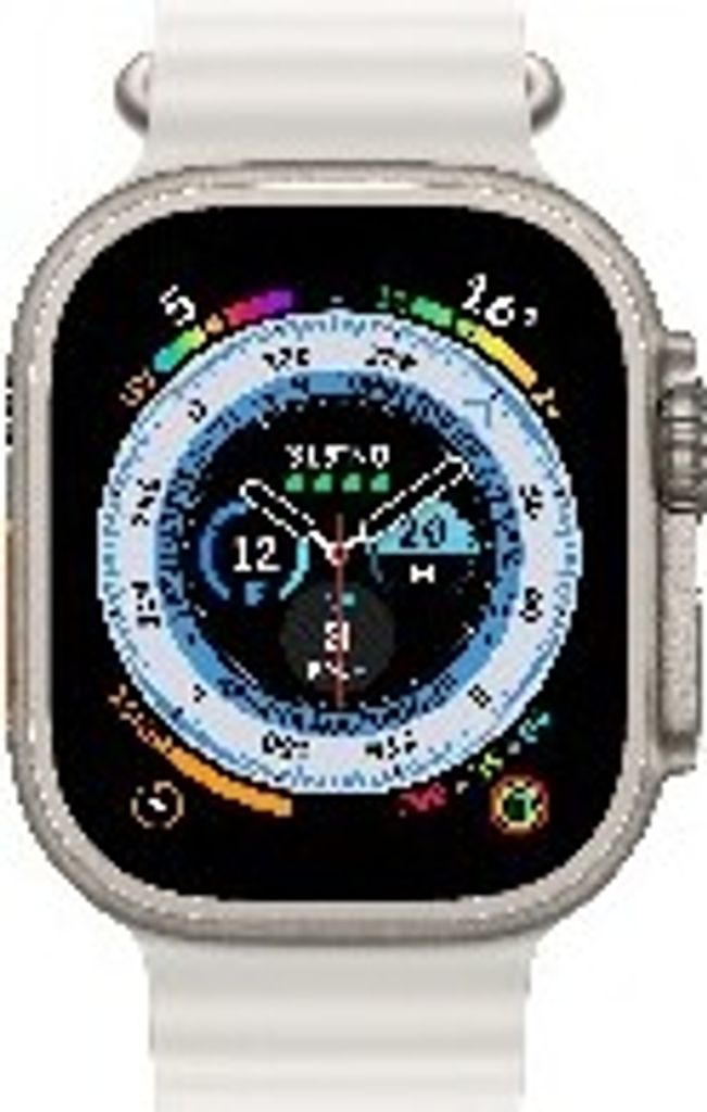 Apple Watch Ultra GPS+Cell 49mm White Ocean Band Produktbild 9