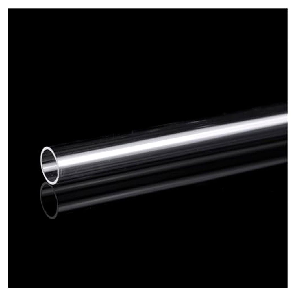 Acrylrohr mit einem Außendurchmesser von 20–63 mm und einer Länge von 50 cm für DIY-Aquarien und Gartenarmaturen