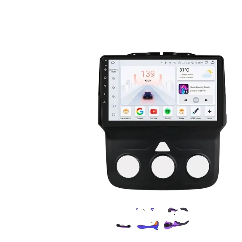 Autoradio Android S8 8G 128G 8-Cores avec Écran 9 Pouces et Carplay
