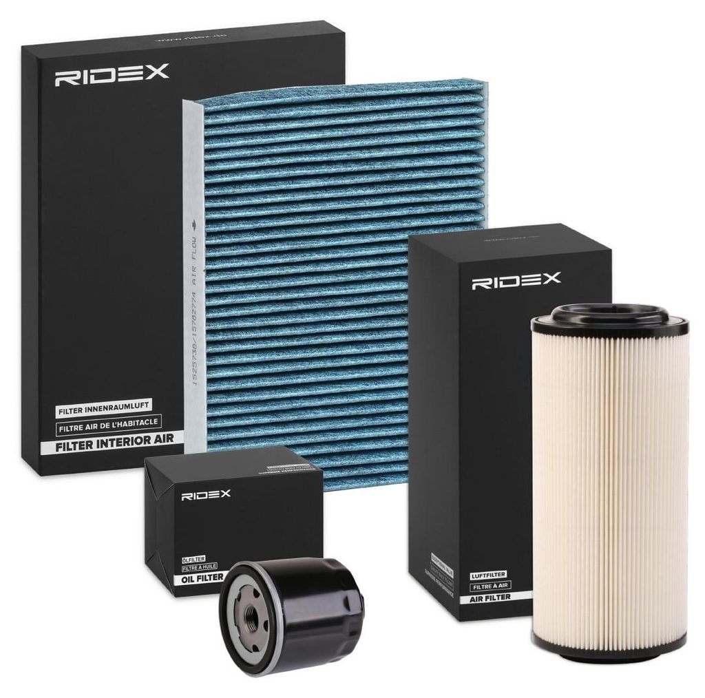 RIDEX Filterset Inspektionspaket Filtersatz für AUDI A2 (8Z0)