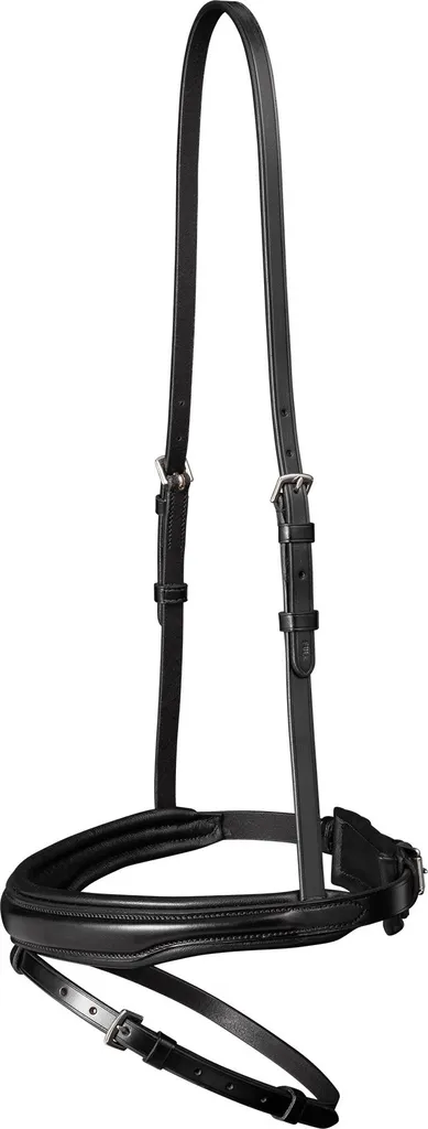Muserolle combinée anglaise WB Waldhausen S-Line cuir souple et durable