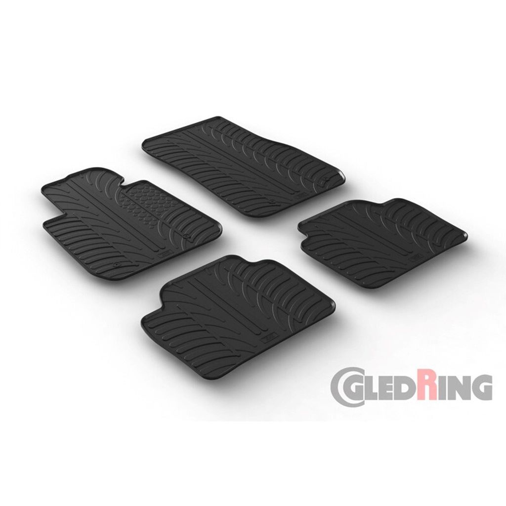 Tappetini in gomma per auto Gledring BMW 3 2011-2019 (F30, Immagine del prodotto 