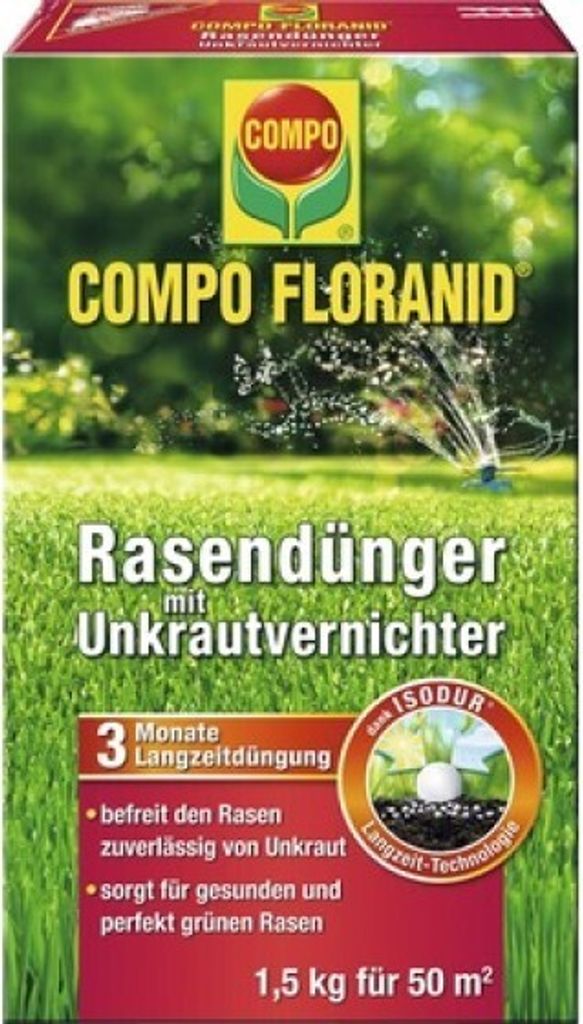 Compo UV Rasen Floranid 1,5 kg Produktbild 