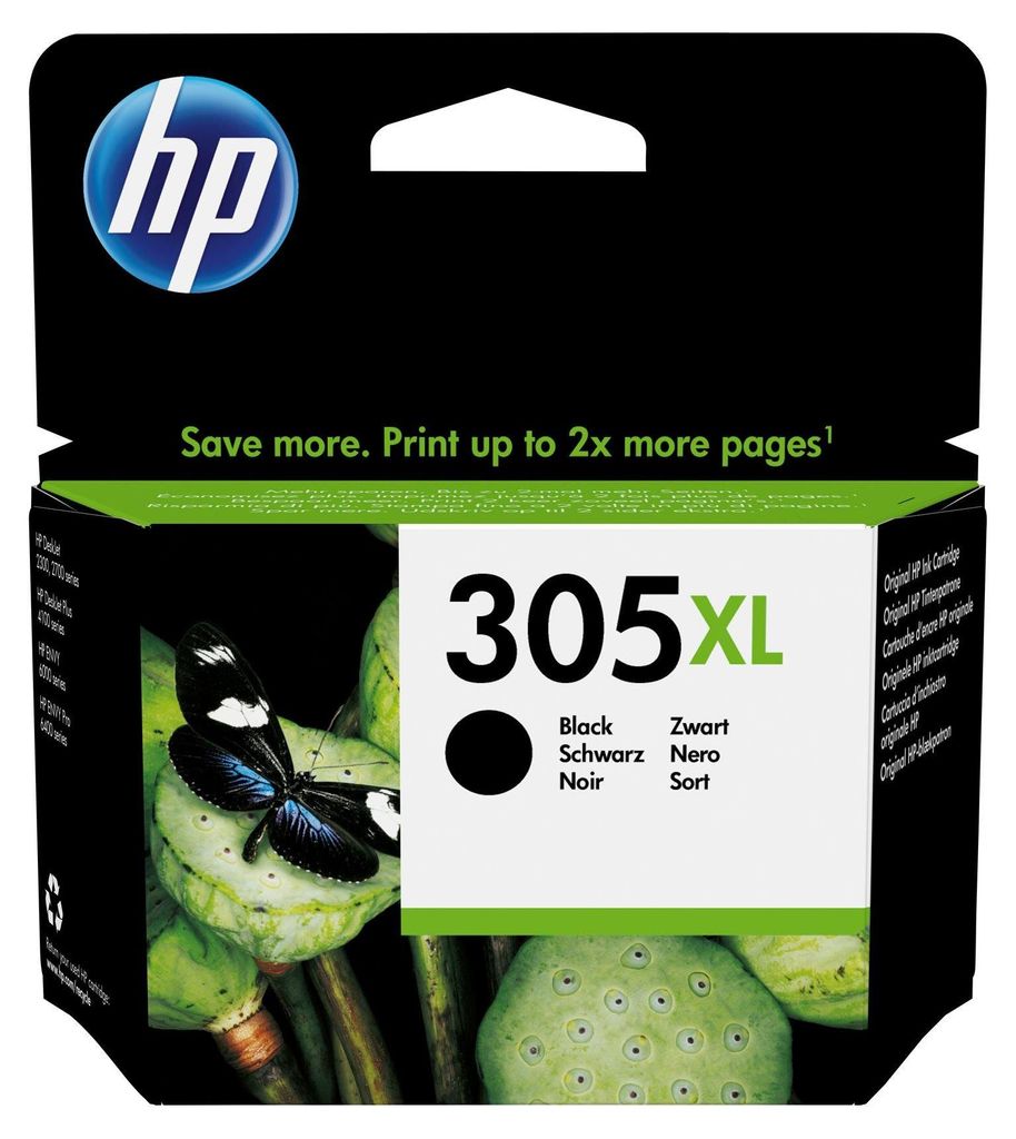 HP 305 XL schwarz 3YM62AE Soforttinte Produktbild 