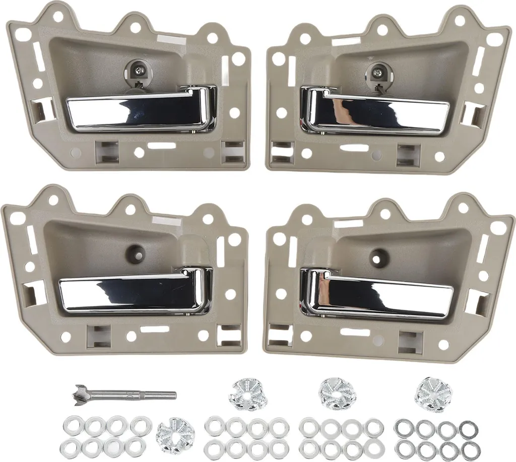 Poignées de porte 5HR421J3AK grises renforcées pour Jeep Cherokee