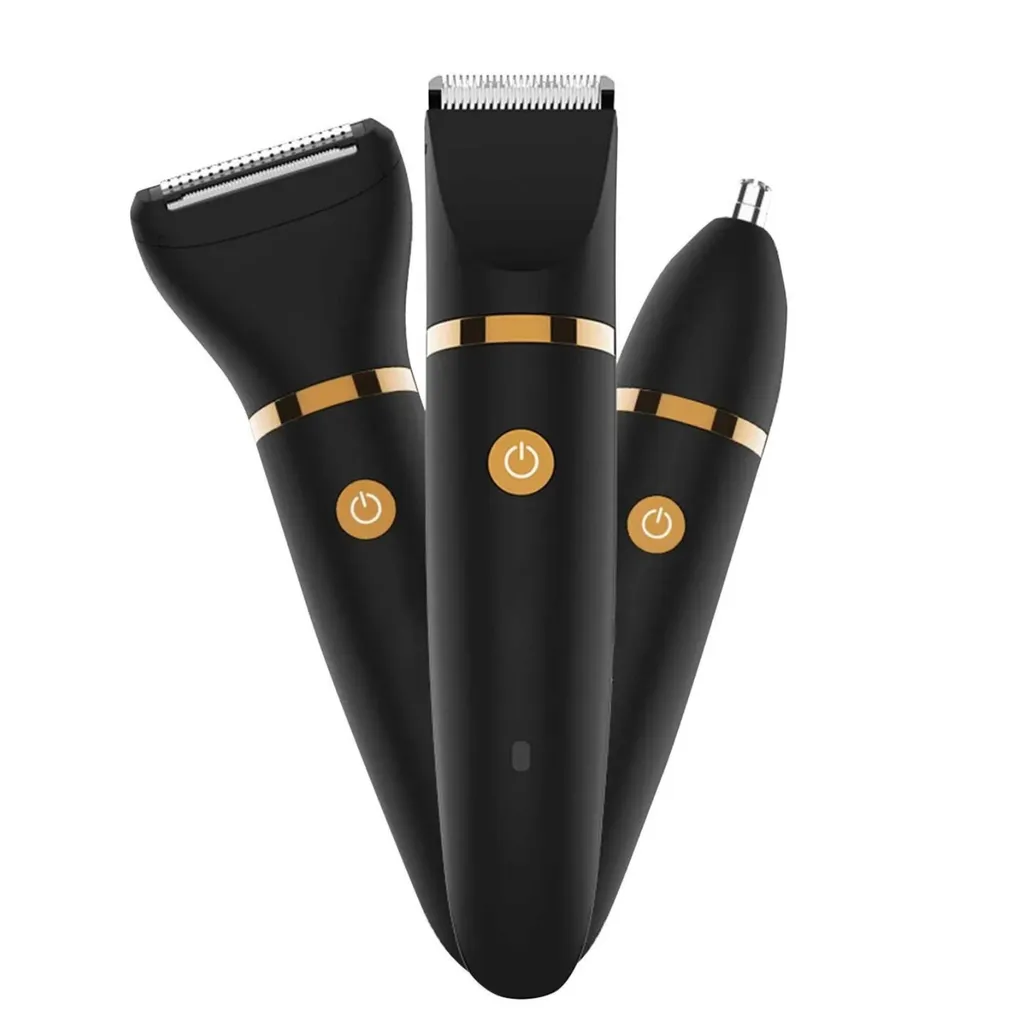 Idea Regalo Uomo: SHAVIX Rasoio 3 in 1 Impermeabile USB-C 1000mAh