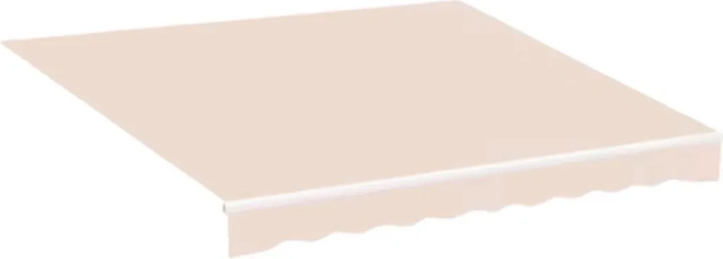 Telo Ombreggiante Valora Beige 3x2,5m | Tessuto Ricambio Oxford 420D - 1