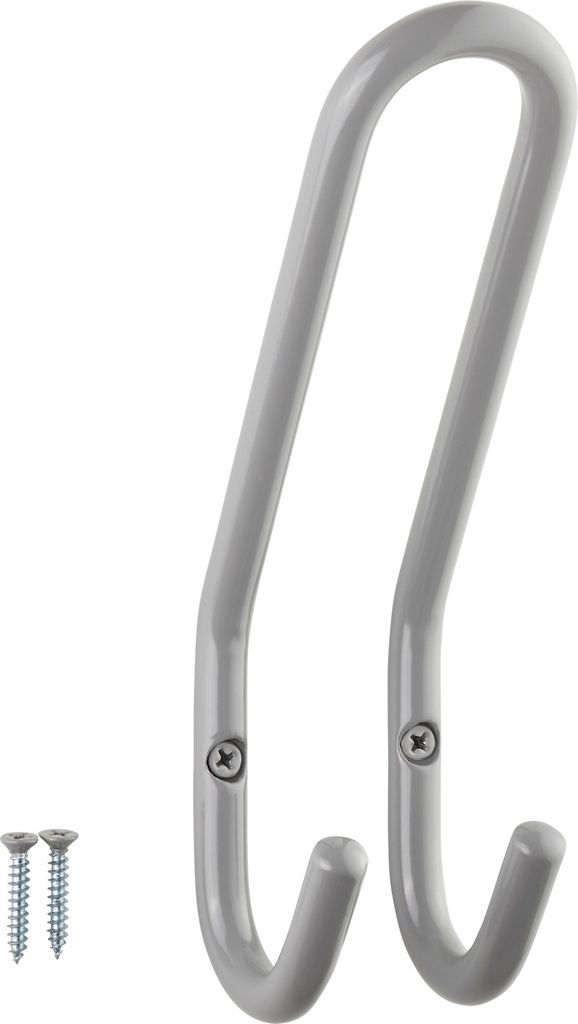 SOTECH Garderobenhaken FARA grau Stahl groß