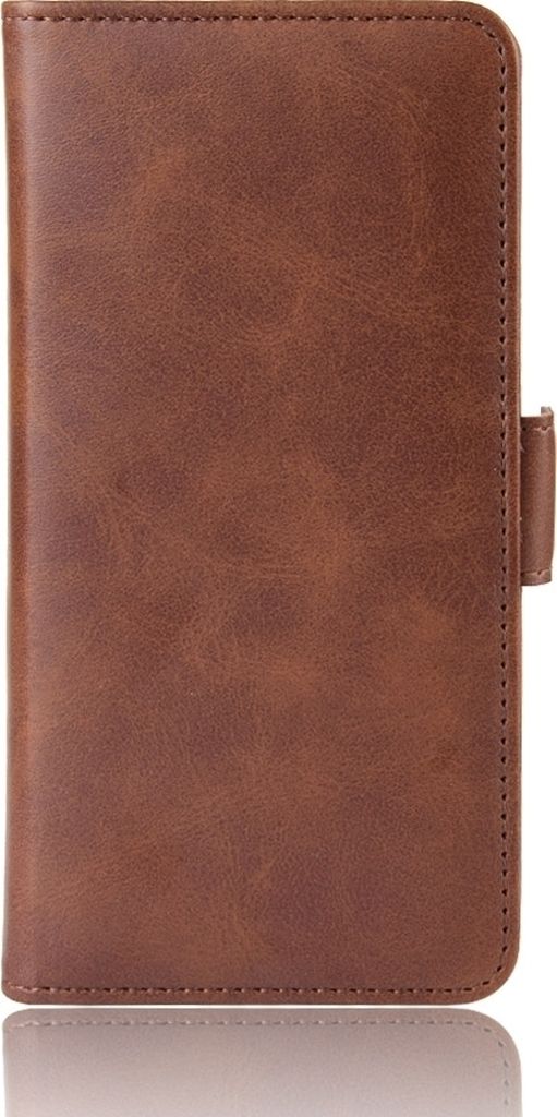 Mobigear Slim Magnet Huawei P40 Hülle Klapphülle Geldbörse - Braun