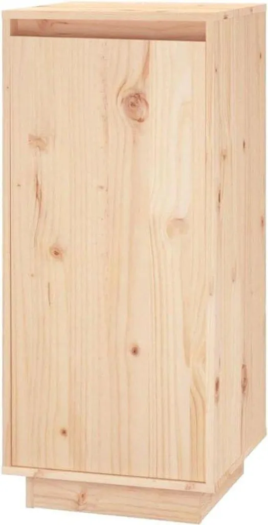Armoire chaussures pin massif pour ranger les entrées encombrées