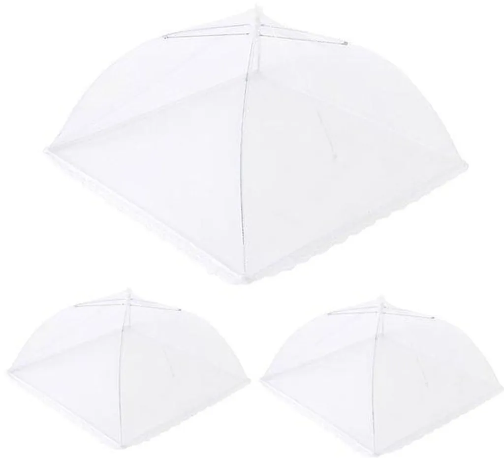 Couvercle imperméable 30cm en gaze pour protéger vos plats en plein air