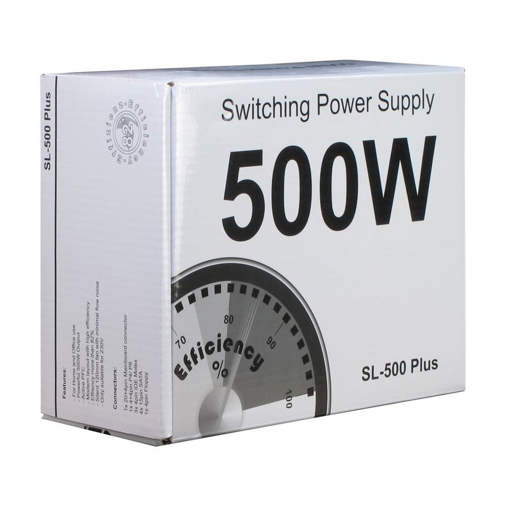 Inter-Tech 88882140 PSU SL-500 Plus ATX Productafbeelding 