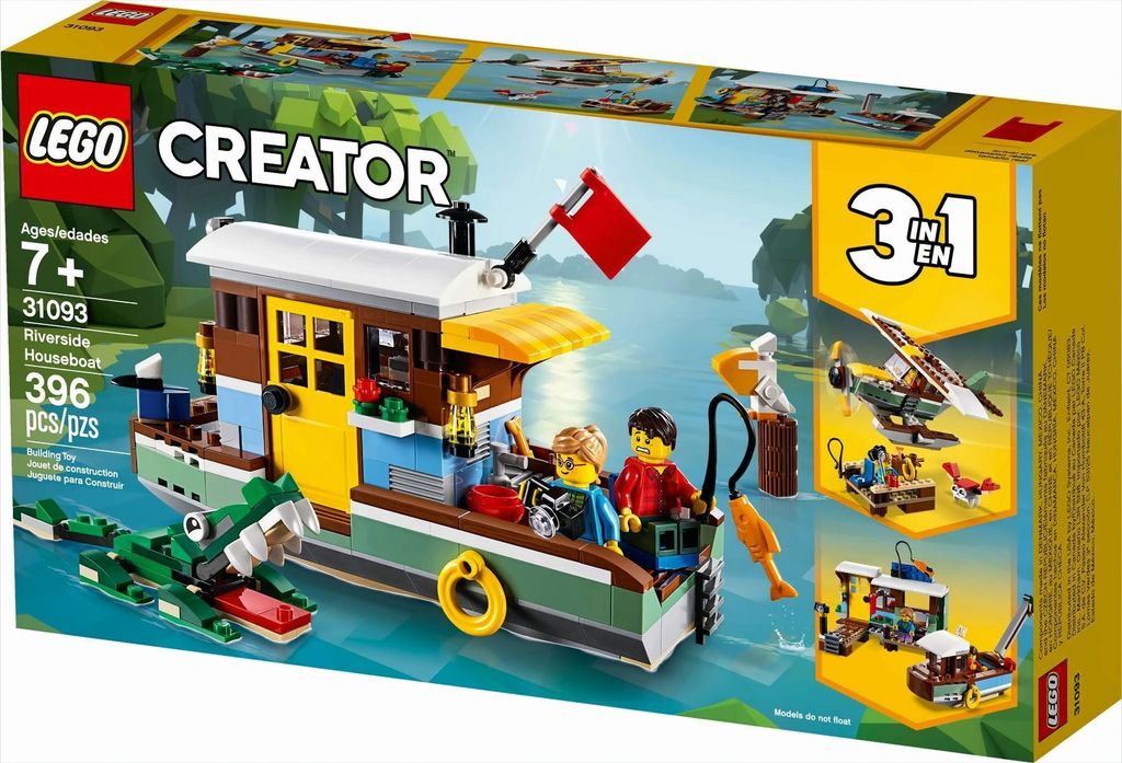 LEGO 31093 Creator Hausboot Obrázok produktu 
