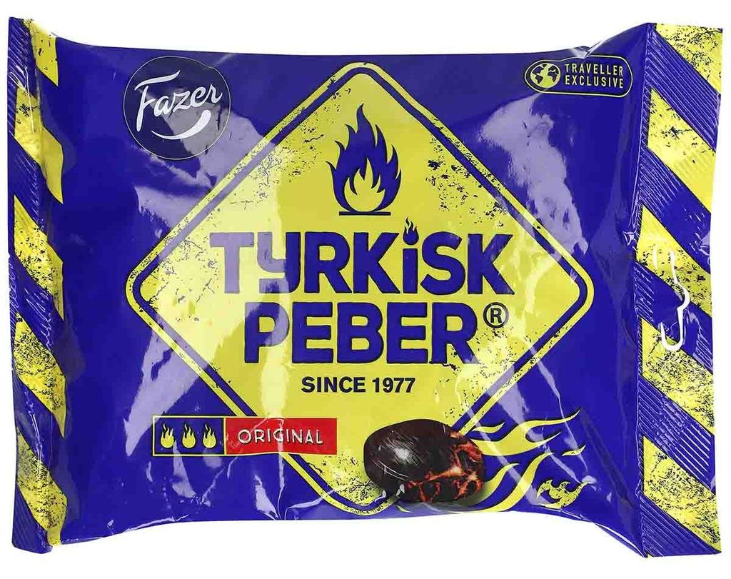 Fazer Tyrkisk Peber 400g - Caramelos de pimienta turca Imagen del producto 