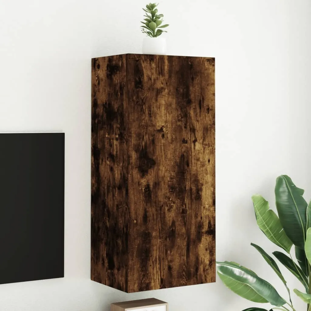 Mobile TV Maison Exclusive Rovere Affumicato 40,5x30x90 cm - Atmosfera