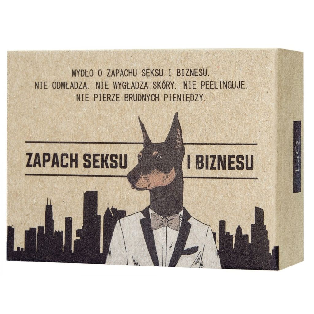 LaQ Doberman Bar Seife - Der Duft von Sex und Business 85g