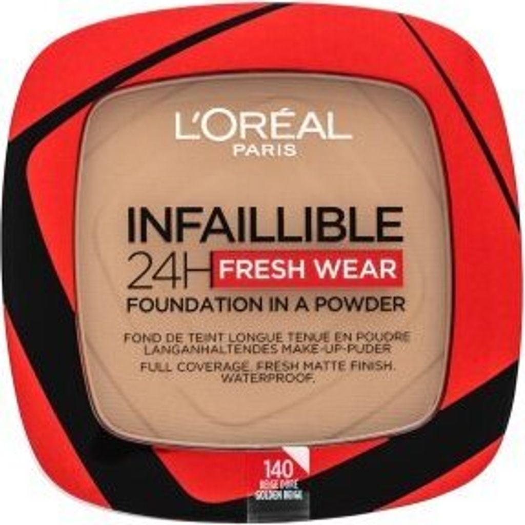 L ́Oréal Paris Infaillible 24H Fresh Wear Foundation in a Powder Puder-Make-up mit mattierender Wirkung 140 9 g