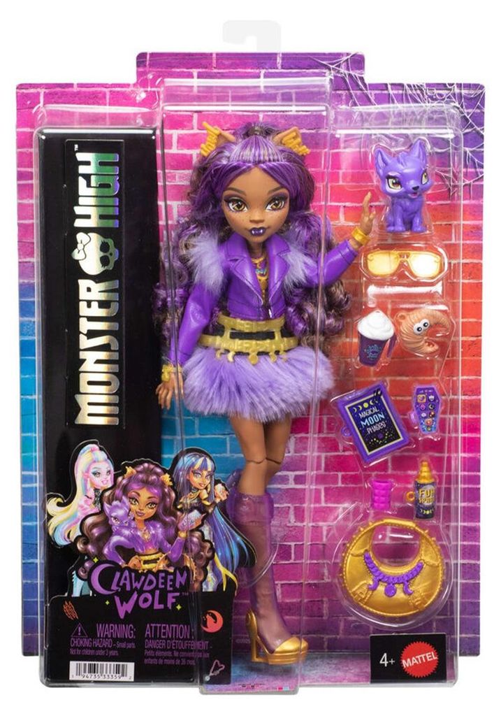 Clawdeen - Monster High - JHK30 Immagine del prodotto 
