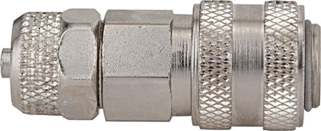 Riegler Schnellverschlusskupplung NW 5 »connect line«, MS vern., Schl. 8x6