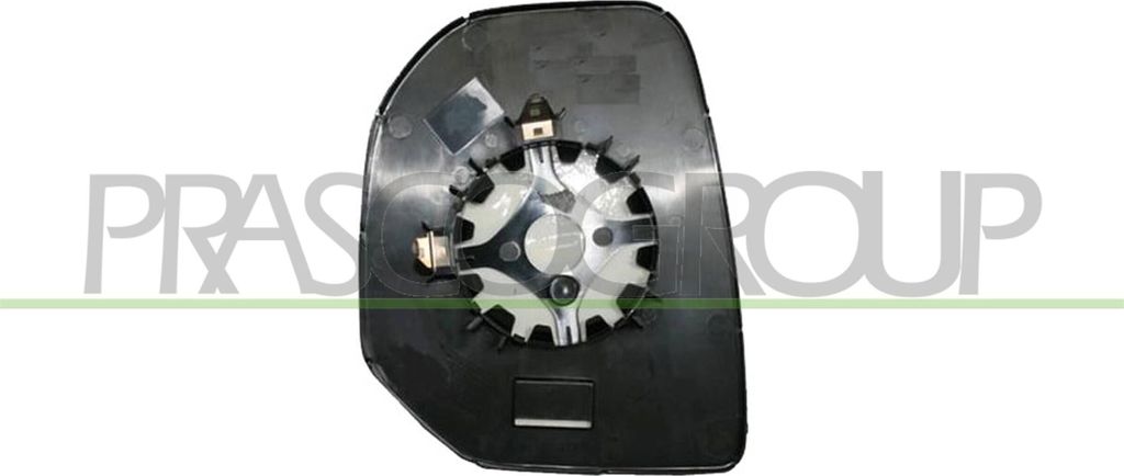 PRASCO Spiegelglas Außenspiegel Links passend für PEUGEOT PARTNER Tepee Beheizbar Konvex CI9187514