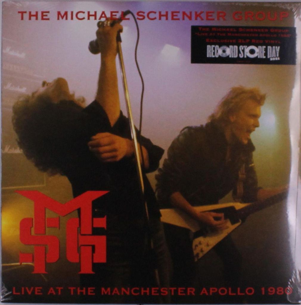 Michael Schenker: Live At The Manchester Apollo 1980 (RSD 2021) (Red Vinyl)