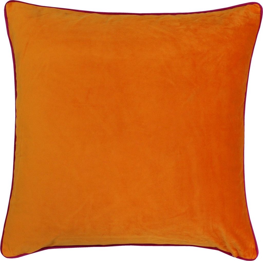 Riva Home Meridian Zierkissenbezug RV1086 (55 x 55cm) (Orange/Pink)