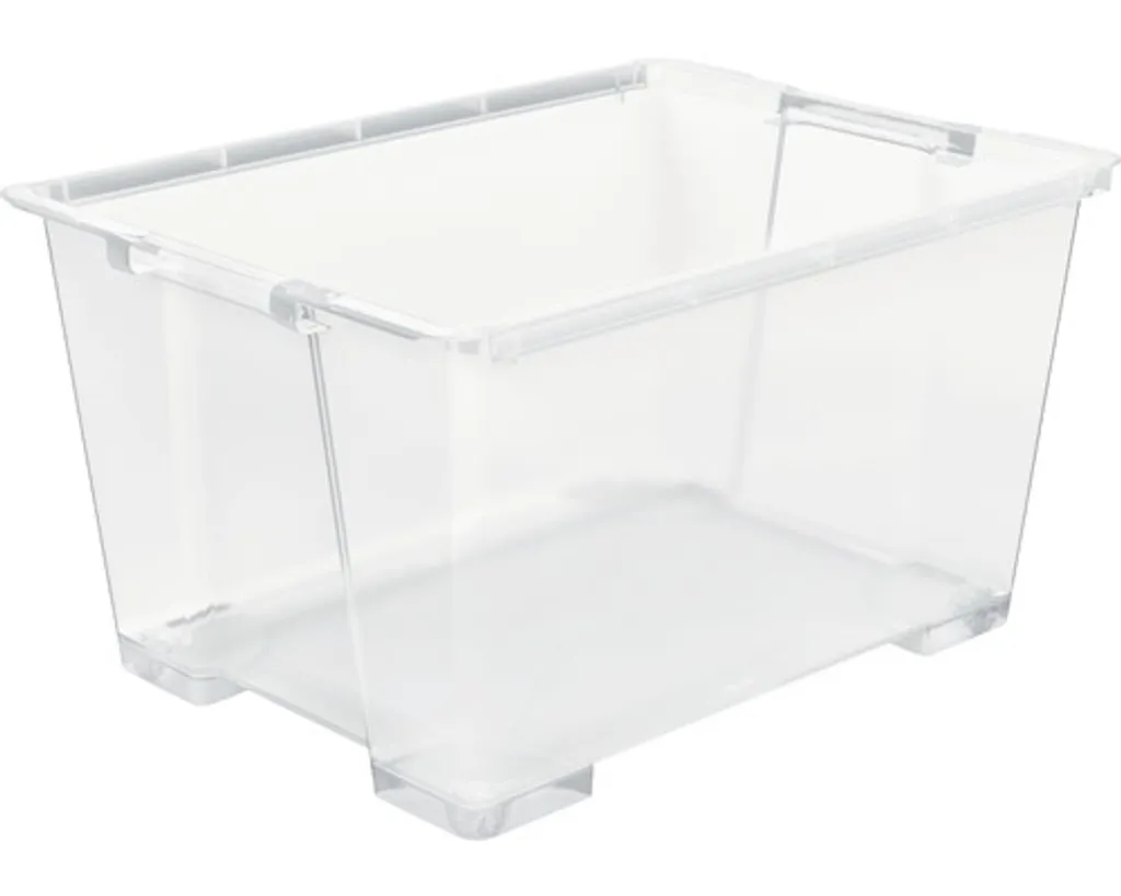 Contenitore 140L EVO EASY Trasparente - Organizzazione Armadi e Garage