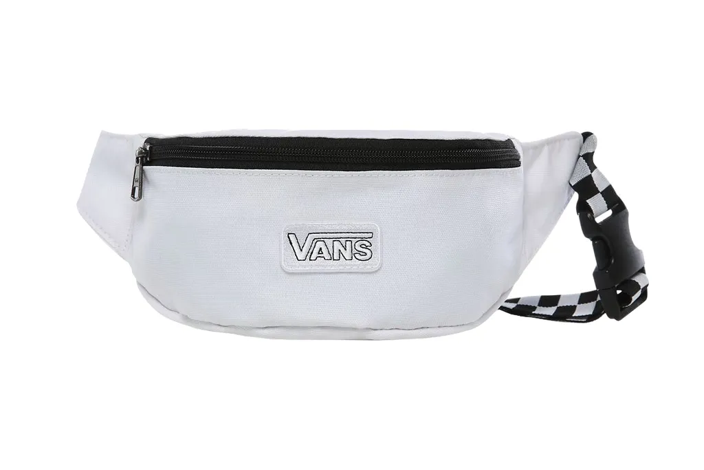 Sacoche Banane Vans DIY Fanny Pack - Sac de Taille Ajustable Blanc Pratique
