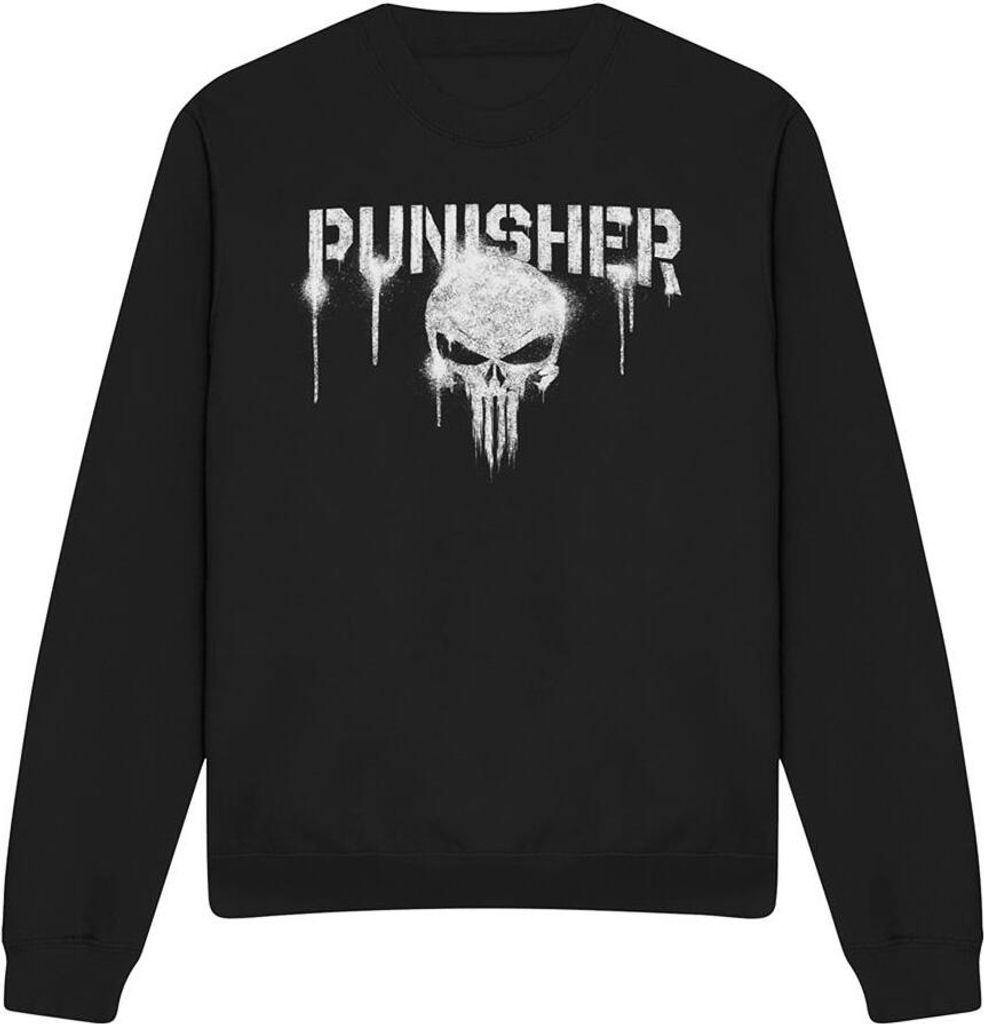 The Punisher - Sweatshirt für Herren/Damen Uni TV15149 (M) (Schwarz)