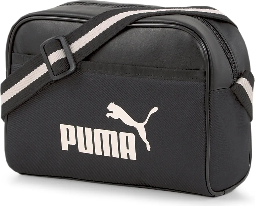 Puma Campus Reporter S Noir : Sac Compact et Résistant à Bandoulière