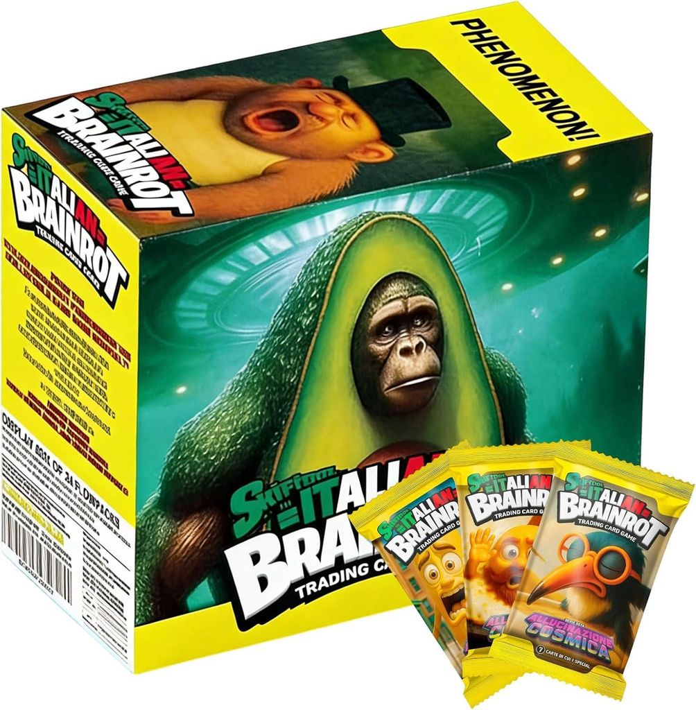 336 Stück Steal a Brainrot Karten 2026 Neue Italian Produktbild 