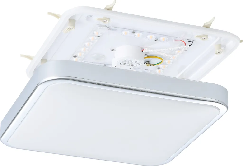 Plafonnier LED Eglo 96229 : Solution Éclairage 1500lm Chrome Puissant - 8