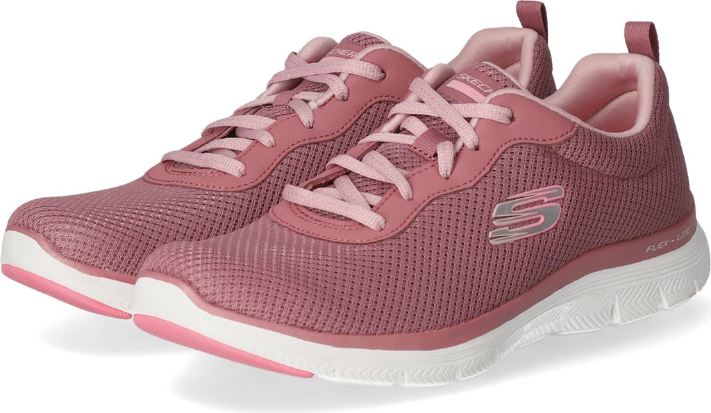 Skechers Damen Flex Appeal 4.0 Trainer , Mauve Mesh/Pink Produktbild 