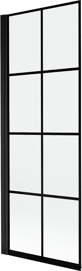 Parete Doccia Mexen Mist 70x150 Griglia Nera | Look Industrial Loft