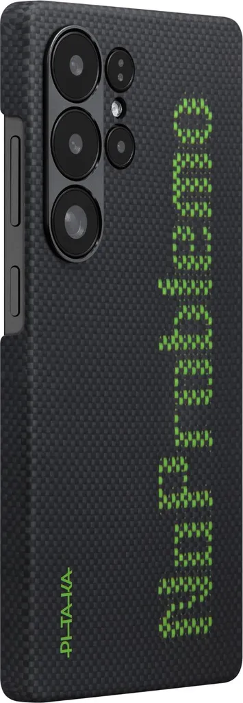 Coque Pitaka Galaxy S25 Ultra en fibre d'aramide - Tactile Woven