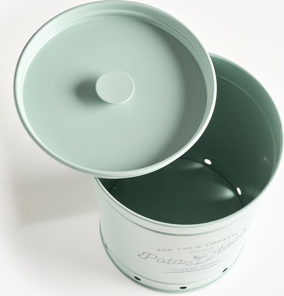 ZELLER PRESENT Vorratsdose Kartoffel Metall Ø16cm Produktbild 4