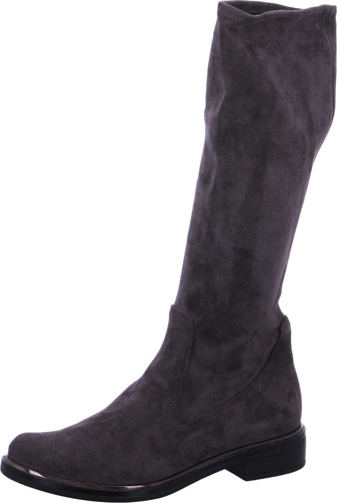 Caprice Damen under the knee Stiefel Grau Textil Größe: 6 Produktbild 