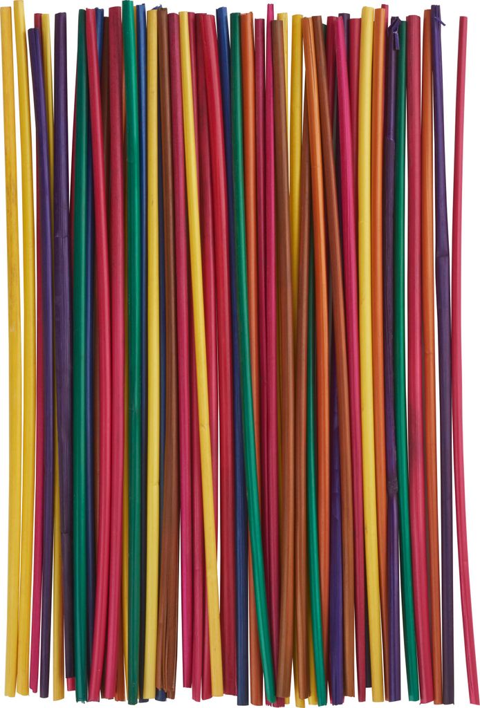 VBS Bunte Strohhalme 50 Stück 22 cm Trinkhalme Party Deko Set