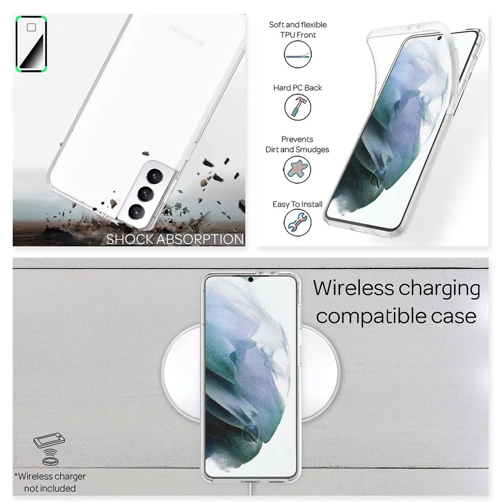 Risparmia sulla riparazione: Cover 360 NALIA Samsung Galaxy S21 - 5