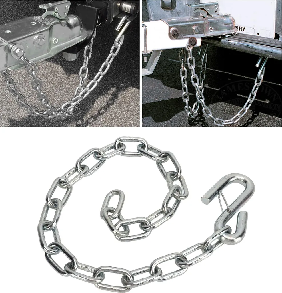 Chaîne robuste 3500 lbs double ressort avec crochets de sécurité - 5