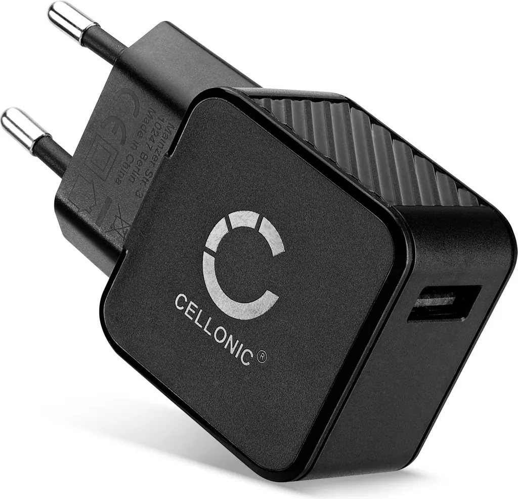 Alimentatore USB CELLONIC 12W: Caricabatterie Universale 2.4A Sicuro
