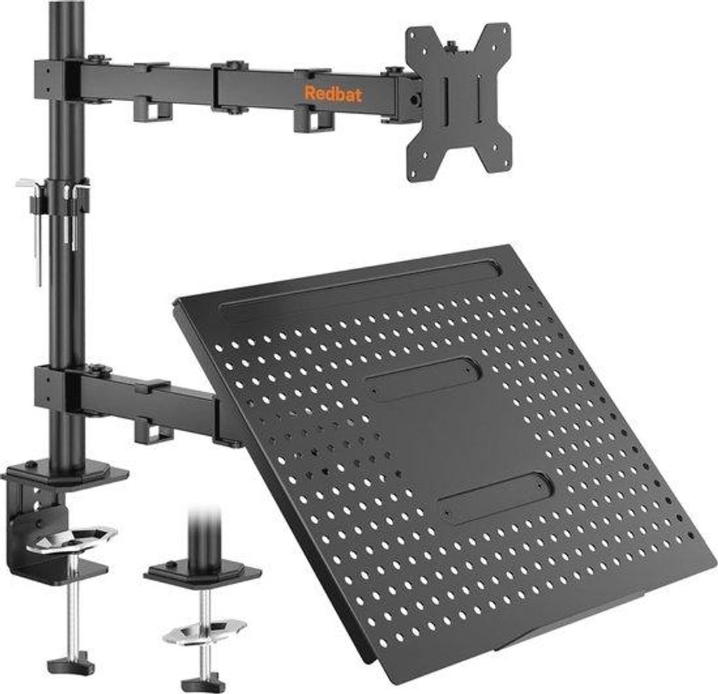 Universal Monitor- und Laptop-Stand für 13-32" Bildschirme mit Laptop-Lademöglichkeit