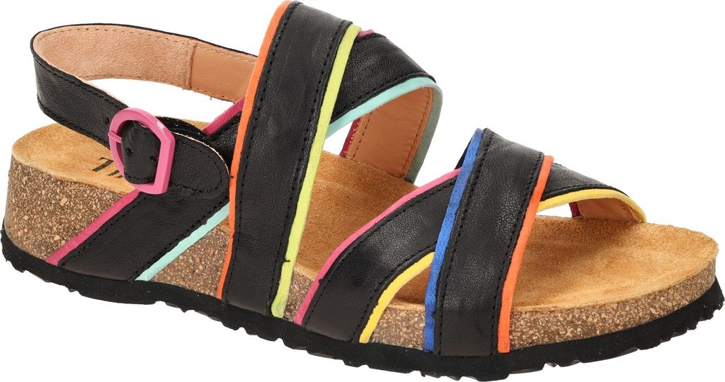 Think! Komfort Sandalen Damen 31373433383030 Schwarz 38 EU