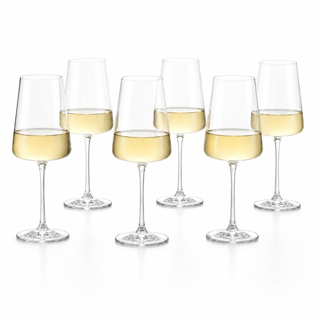 Rona MODE Weißweinkelche 360ml | Weißweinglas 6er Set | Produktbild 