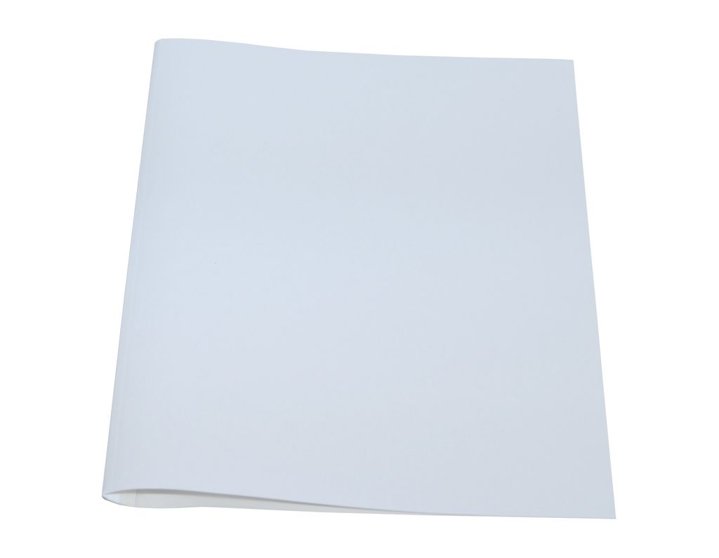 POV Imagethermobindemappen, Lederstruktur weiß, 50er Pack, 3,0 mm (für 21 - 30 Blatt 80g/m²)