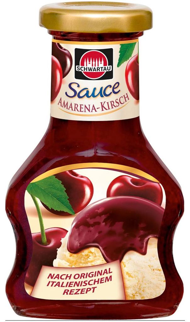 Schwartau Amarena Cherry Sauce lahodná dezertní omáčka Obrázek produktu 