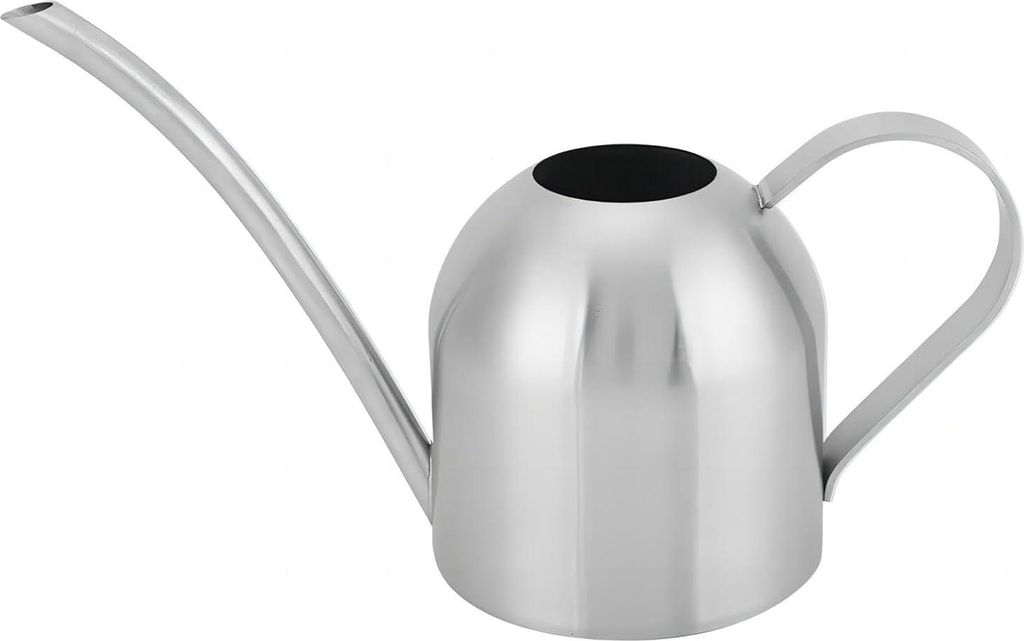 500 ml Edelstahl Gießkanne mit langem Auslauf - Mini Bonsai Gießkanne - Blumen Gießkanne - Wasserkocher Topf - Innen- und Außenpflanzen - 1000 ml