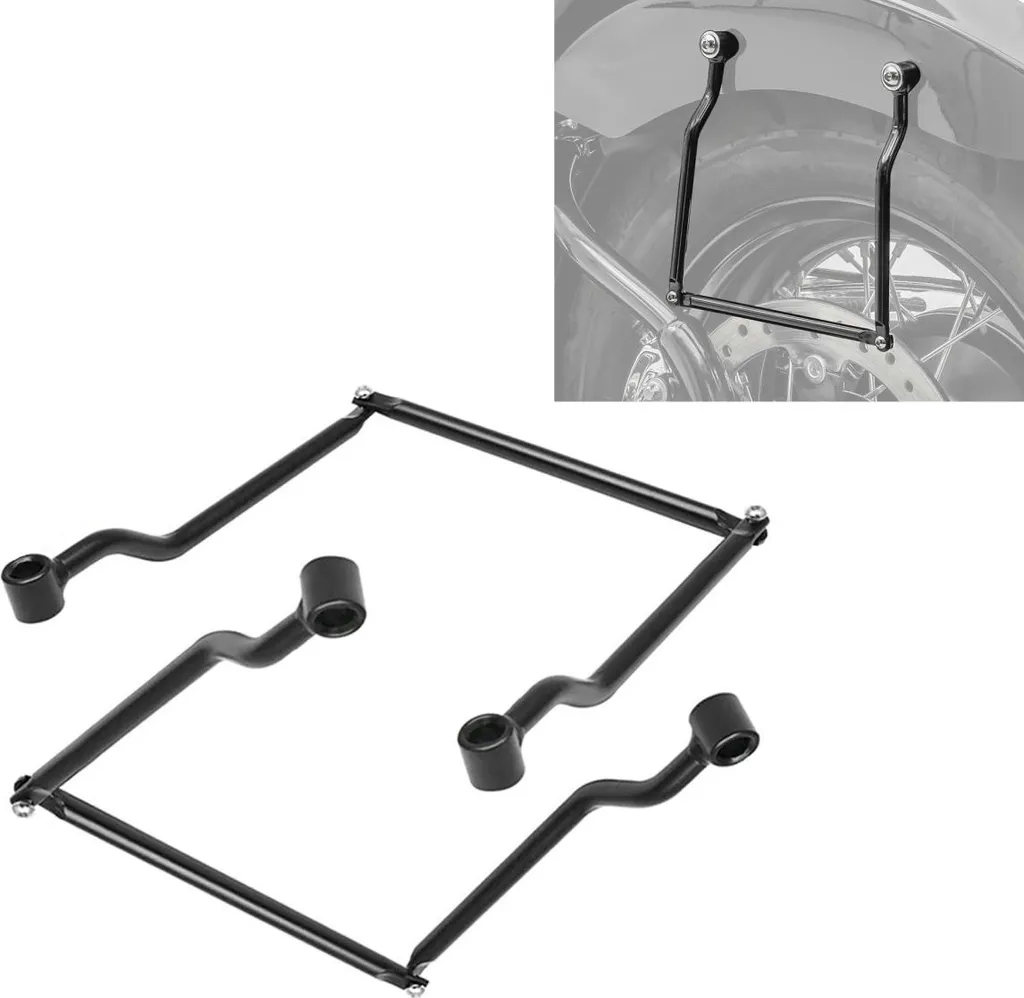 Distanziatori Universali Borse Laterali Moto Custom e Cruiser in Acciaio