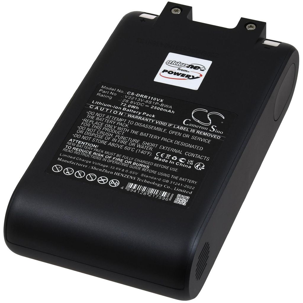 Akku für Dreame R10 Pro Hand-Staubsauger Produktbild 